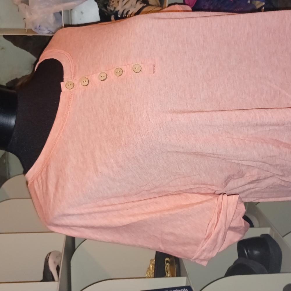 New Coral short-sleeved top - Picture 2 of 2